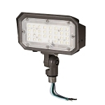 Southwire® F-FL/50/50K/KN/BZ-87 Low Power Flood Light, LED Lamp, 120 to 277 V, Bronze Housing