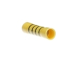 Sta-Kon® 2RC10X Vinyl Insulated Butt Splice Connector, 12 to 10 AWG Conductor, 1.31 in L, Copper, Yellow