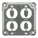 Steel City® RS-8 RS Series Surface Cover, 4 in L x 4 in W x 1/2 in D, Steel