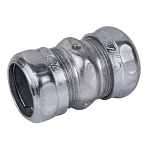 Steel City® TK112A Compression Coupling, 3/4 in, For Use With EMT Conduit, Steel, Zinc Plated