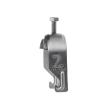 Superstrut® Cobra® CPC150 700 1-Piece 1-Hole Conduit and Cable Clamp, 1-1/2 in Conduit, 200 lb Load, 1.69 to 1.98 in OD, Steel