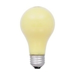 Sylvania 100A/Y/RP-120V/12763 Incandescent Lamp, 100 W, Medium Incandescent Lamp, A19 Shape, 1140 Lumens