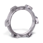 T&B® 141 Case Hardened Conduit Locknut, 1/2 in, For Use With Rigid/IMC Conduits, Steel