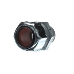 T&B® 2524 Ranger® Liquidtight Strain Relief Cord Connector, 1/2 in Trade, 1/2 to 5/8 in Cable Openings, Die Cast Zinc, Zinc Plated