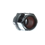 T&B® 2524 Ranger® Liquidtight Strain Relief Cord Connector, 1/2 in Trade, 1/2 to 5/8 in Cable Openings, Die Cast Zinc, Zinc Plated
