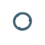 T&B® 5262 Sealing Gasket With Retainer, Santoprene™ Sealing, 1/2 in, For Use With Liquid Tight Flexible Metal Conduits, 316 Stainless Steel