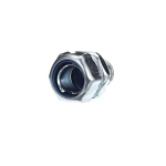 T&B® 5333 Insulated Straight Conduit Connector, 3/4 in Trade, Steel, Chromate Coated/Electro-Zinc Plated