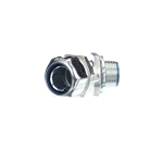 T&B® 5343 Insulated Conduit Connector, 3/4 in Trade, 45 deg, Malleable Iron, Chromate Coated/Electro-Zinc Plated