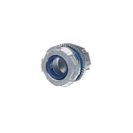 T&B® H075TB Hub Connector With Thermoplastic Insulated Throat, 3/4 in, For Use With Rigid/IMC Conduits, Zinc