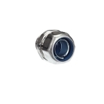 T&B® Industrial Fitting Safe Edge® 5333SST6 5300SST6 Insulated NPT Thread Standard Straight Conduit Connector With Dura Plate Ground Cone, 3/4 in Trade, 316 Stainless Steel