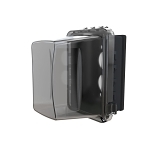 TAYMAC® MM710C Weatherproof While-In-Use Box Cover, 5.38 in L x 4 in W x 4-3/4 in D, Polycarbonate