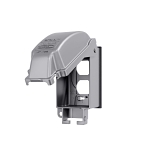 TAYMAC® MX3200 Weatherproof While-in-Use Box Cover, 3.55 in L x 3.37 in W x 3-1/2 in D, Die Cast Metal