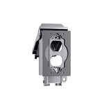 TAYMAC® MX3200 Weatherproof While-in-Use Box Cover, 3.55 in L x 3.37 in W x 3-1/2 in D, Die Cast Metal