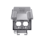 TAYMAC® MX6200 55-in-1 Extra Duty Weatherproof While-In-Use Cover, 3.48 in L x 5.12 in W x 3.54 in D, Die Cast Metal