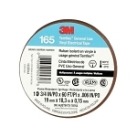 3M™ 7100169191 165 Tape, 60 ft L x 3/4 in W, 6 mil THK, Vinyl, Rubber Adhesive, PVC Backing, Brown