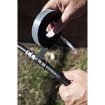 Temflex™ 7000090115 2155 Splicing Tape, 22 ft L x 1-1/2 in W, 30 mil THK, Rubber Adhesive, Vinyl Backing, Black