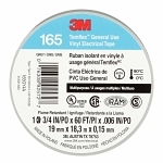 Temflex™ 7100169192 165GY4A Electrical Tape, 20 yd L 0.75 in W, 0.6 in THK, Vinyl, Rubber Adhesive, PVC Backing, Gray
