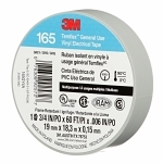 Temflex™ 7100169192 165GY4A Electrical Tape, 20 yd L 0.75 in W, 0.6 in THK, Vinyl, Rubber Adhesive, PVC Backing, Gray