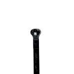 Ty-Rap® TY5242MX 2-Piece High Performance Standard Cable Tie, 8.2 in L x 0.142 in W x 0.041 in THK, Nylon/Polyamide 6.6, Black