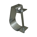 Unistrut® J1207-EG J-Hanger, 3/4 in Pipe, 3/8 in Rod, 400 lb Load, Electro-Galvanized