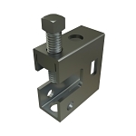 Unistrut® P2675-EG Beam Clamp, 1-5/8 in Channel, 150 lb Load, Steel