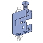 Unistrut® P2675-EG Beam Clamp, 1-5/8 in Channel, 150 lb Load, Steel