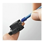 Weidmuller OMNIMATE Signal 1014390000 BL/SL 5.08 High Current Wire Connection PCB Plug-In Connector, 4 Positions, 1 Rows, 5.08 mm, 26 to 12 AWG Wire, PBT Housing