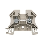 Weidmuller 1020100000 WDU 1-Tier Terminal Block, 800 VAC, 32 A, 26 to 10 AWG Wire, Snap-On Mount