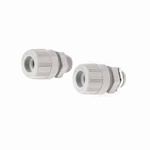 Woodhead® MAX-LOC® 5548 130098 1-Hole Strain Relief Cord Sealing Grip, 1 in Trade, 1/2 to 5/8 in Cable Openings, Nylon