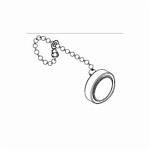 Brad® Mini-Change® 65-0086 130201 Internal Threaded Closure Cap, 7/8-16 UN-2A Thread, Aluminum